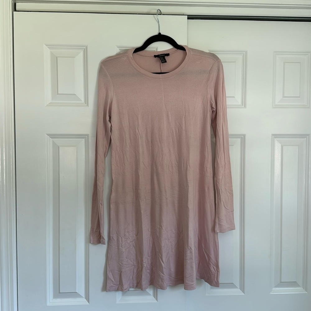 Forever 21 Long Sleeve Dress, Size Medium